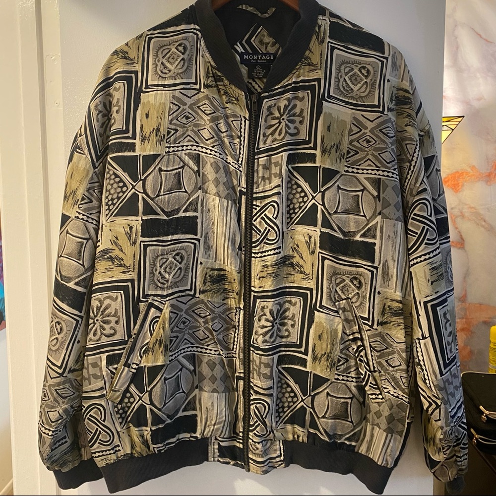 Silk wind breaker